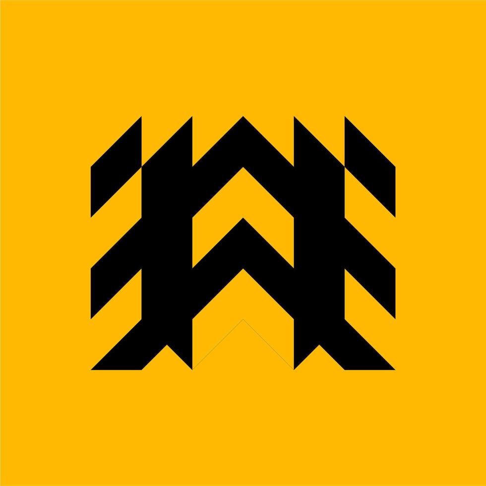 vecteur abstrait lettre logo abcdefghijklmnopqrstuvwxyz assorti formes, abstrait géométrie logo