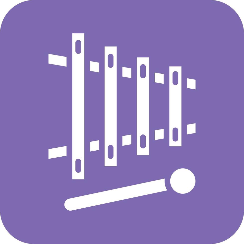 conception d'icône de vecteur de xylophone