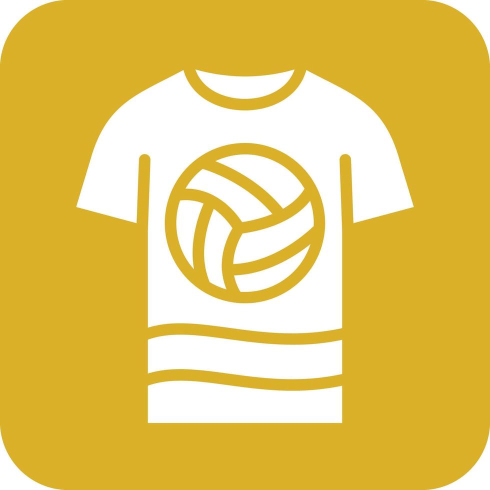 des sports chemise vecteur icône conception