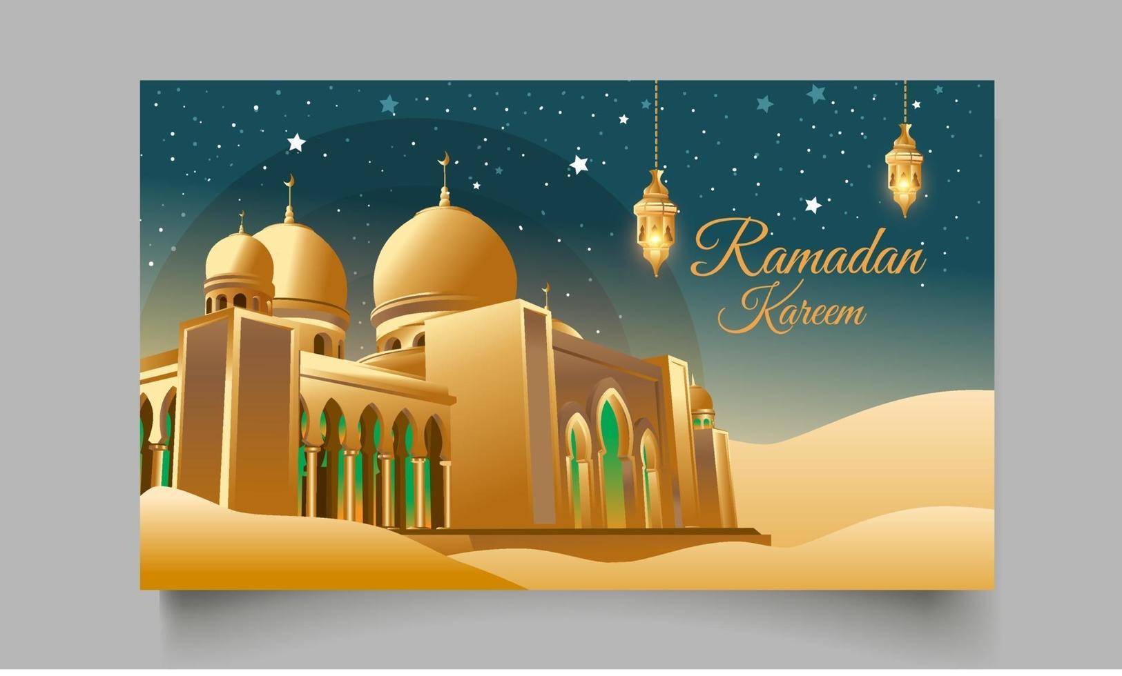 illustration de ramadan kareem vecteur