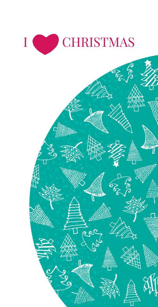 brillant scandinave craie tiré Noël cartes avec Nouveau année griffonnages et manuscrit les inscriptions. joyeux Noël, 2020, content, cœur, je l'amour Noël. eps dix vecteur