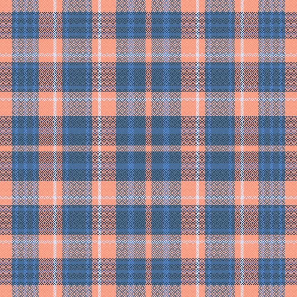 motif de couleur halloween tartan ou plaid. vecteur