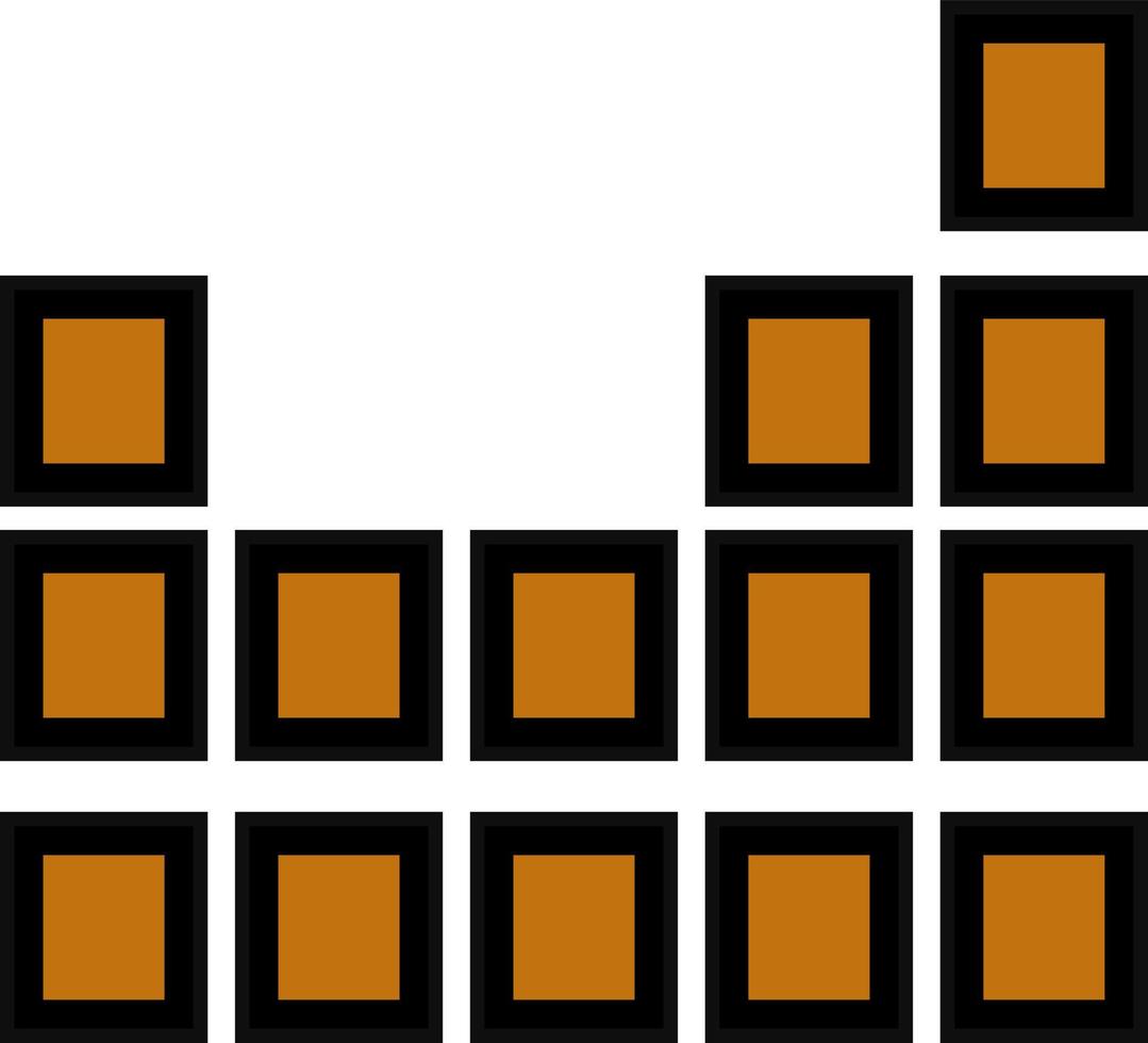 conception d'icône de vecteur de tableau périodique