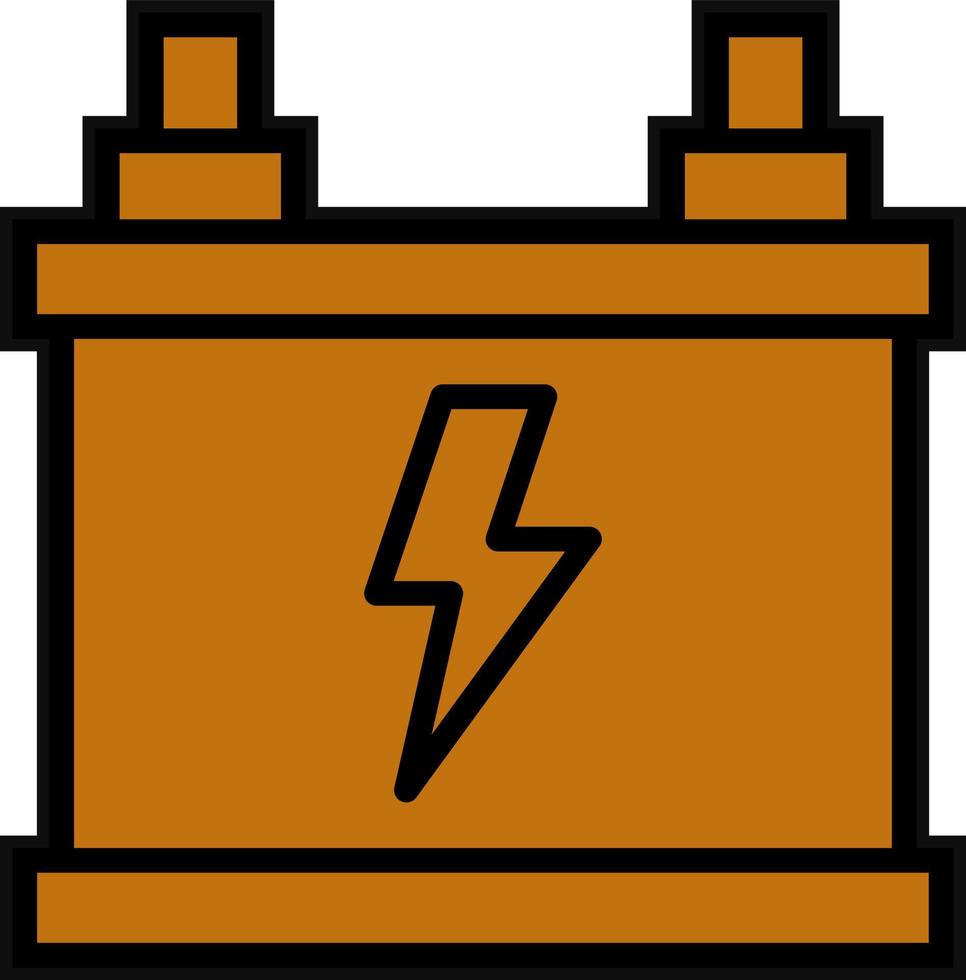 conception d'icône de vecteur de batterie