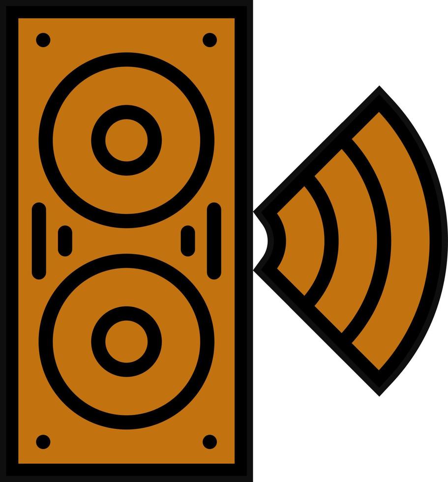 conception d'icône de vecteur de haut-parleur intelligent
