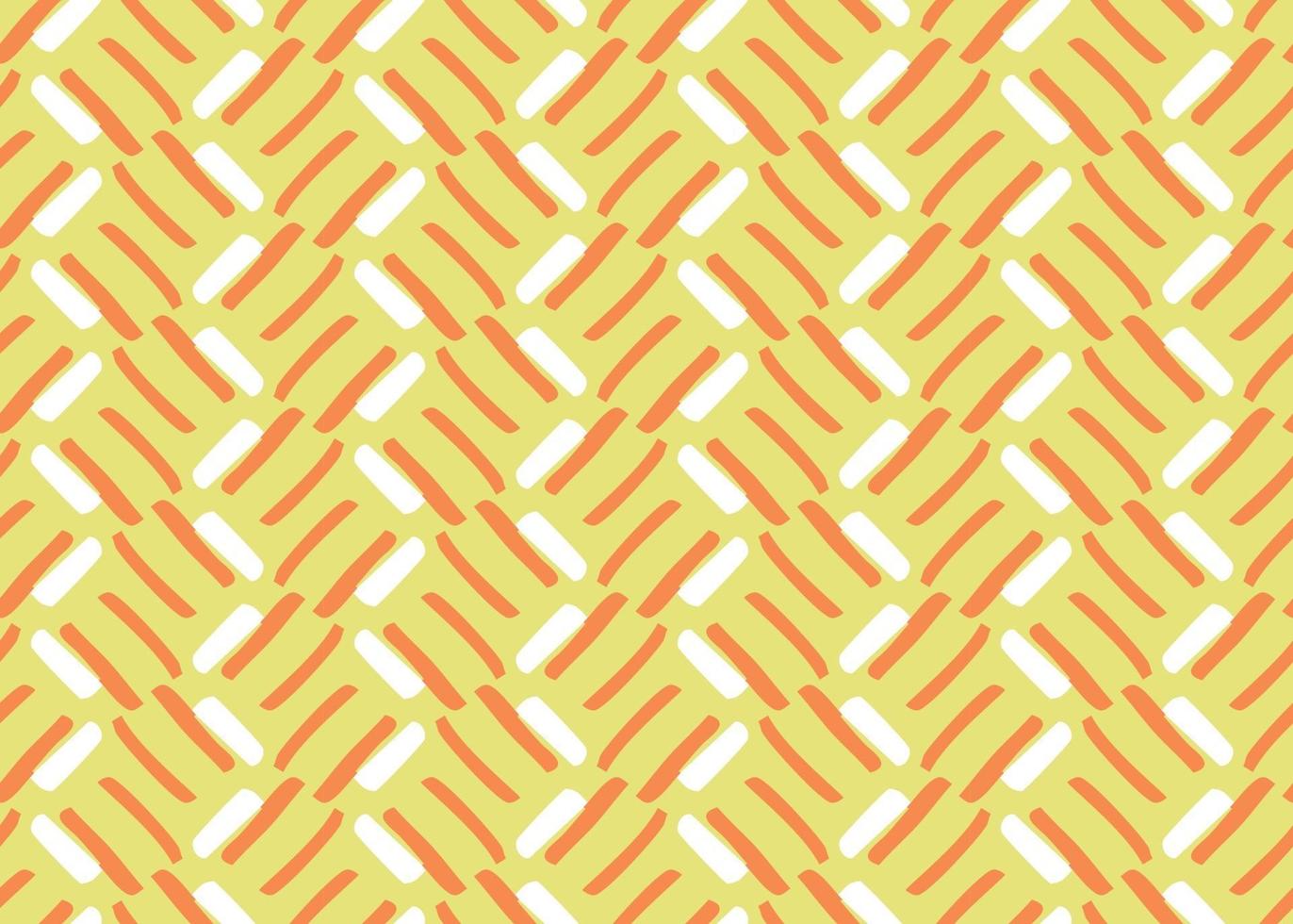 fond de texture de vecteur, modèle sans couture. dessinés à la main, couleurs jaunes, orange, blanches. vecteur