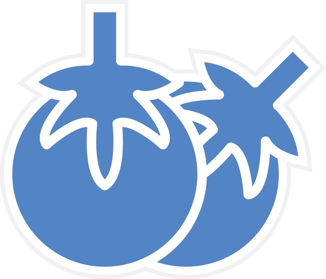 conception d'icône de vecteur de tomate