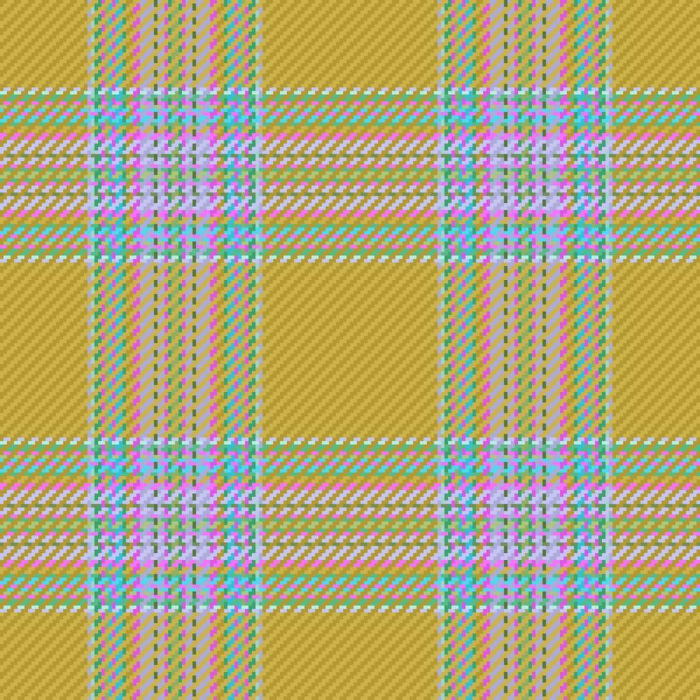 textile Contexte tissu. modèle sans couture vecteur. tartan vérifier texture plaid. vecteur