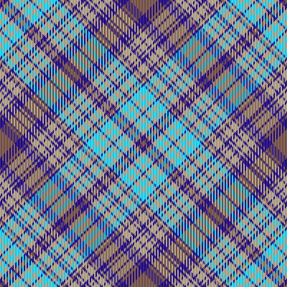 plaid sans couture vérifier. en tissu tartan vecteur. Contexte modèle textile texture. vecteur