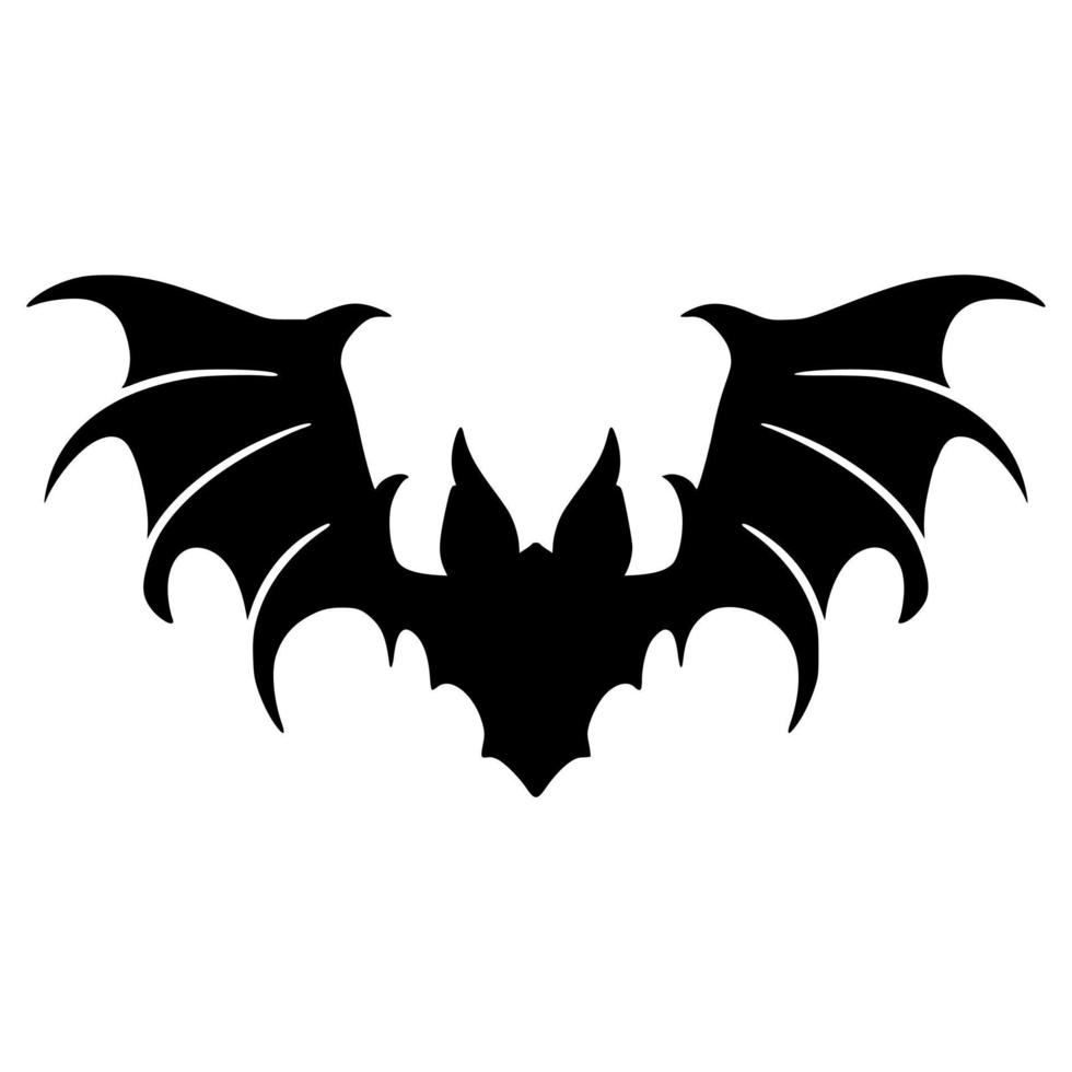 chauve souris ombre art vecteur