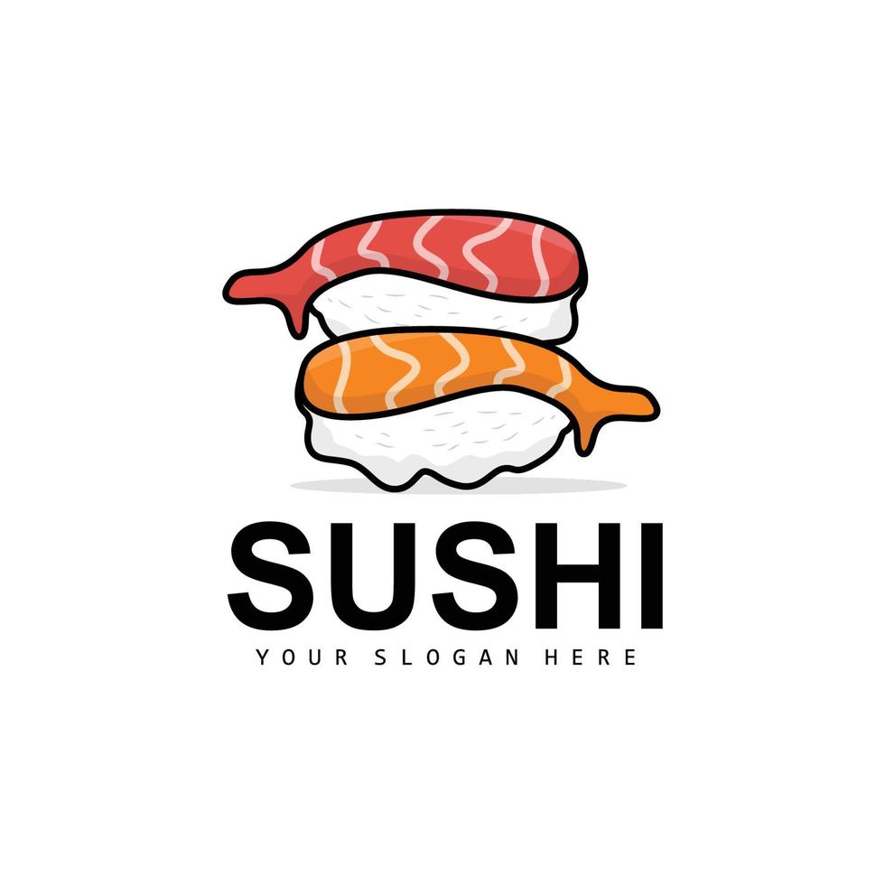 Sushi logo, Japonais nourriture Sushi Fruit de mer vecteur, Japonais  cuisine produit marque conception, modèle icône 22971911 Art vectoriel chez  Vecteezy