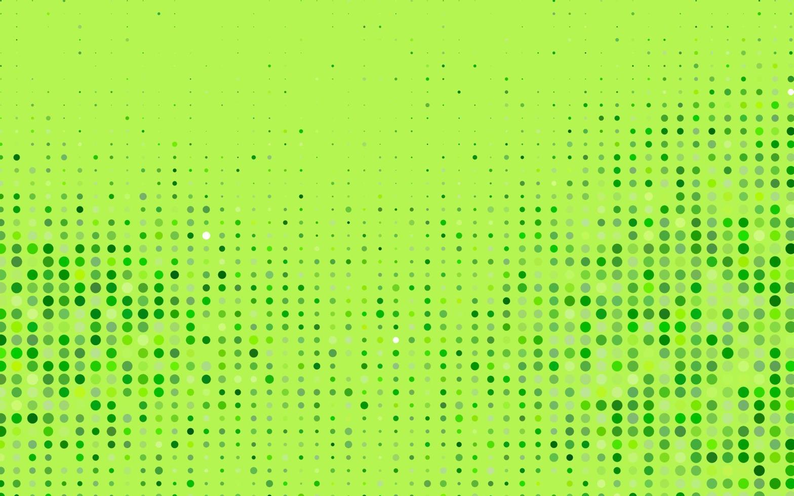 modèle vectoriel vert clair avec des cercles.