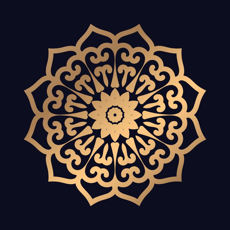 abstrait islamique modèle mandala mandala art conception Facile Contexte vecteur