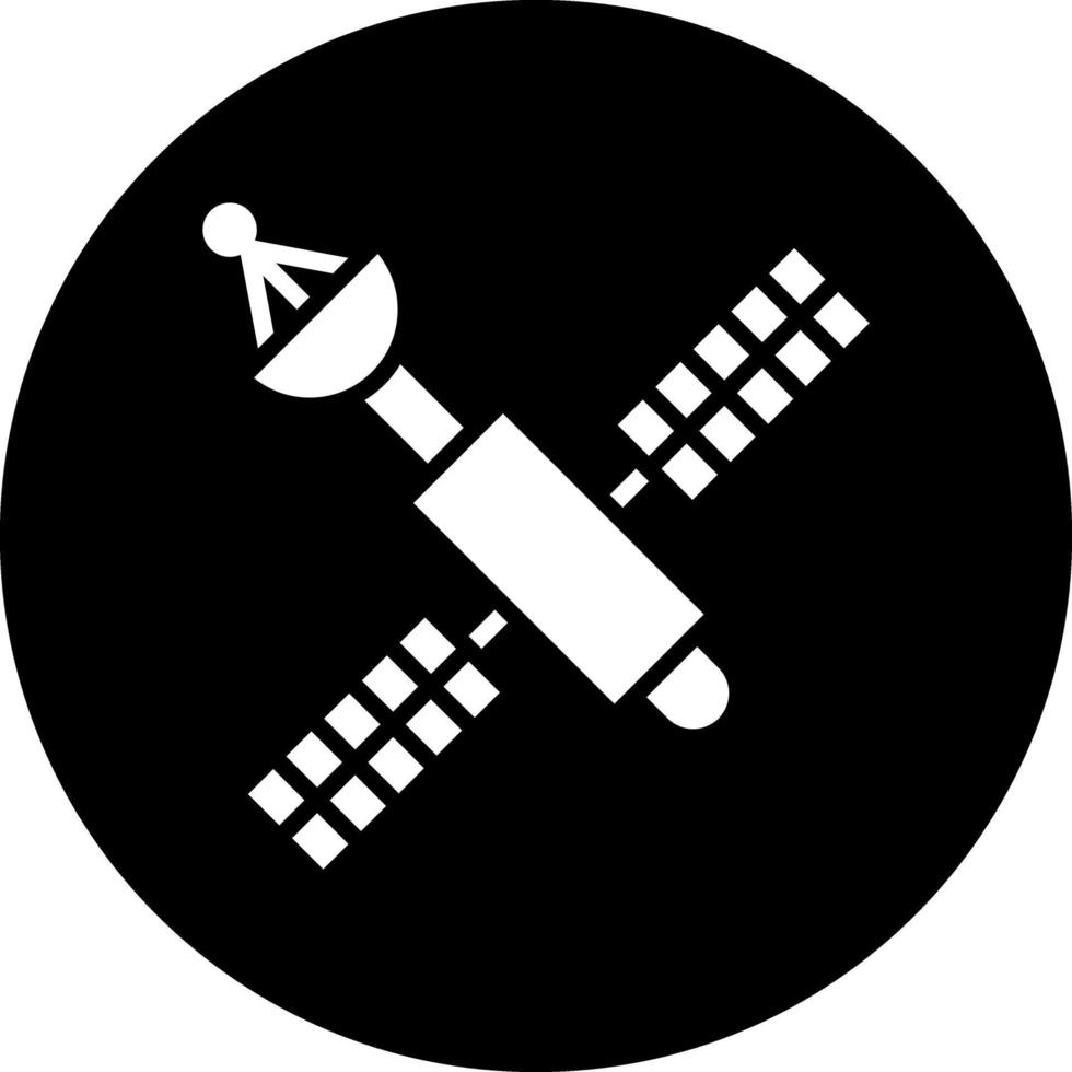conception d'icône de vecteur satellite