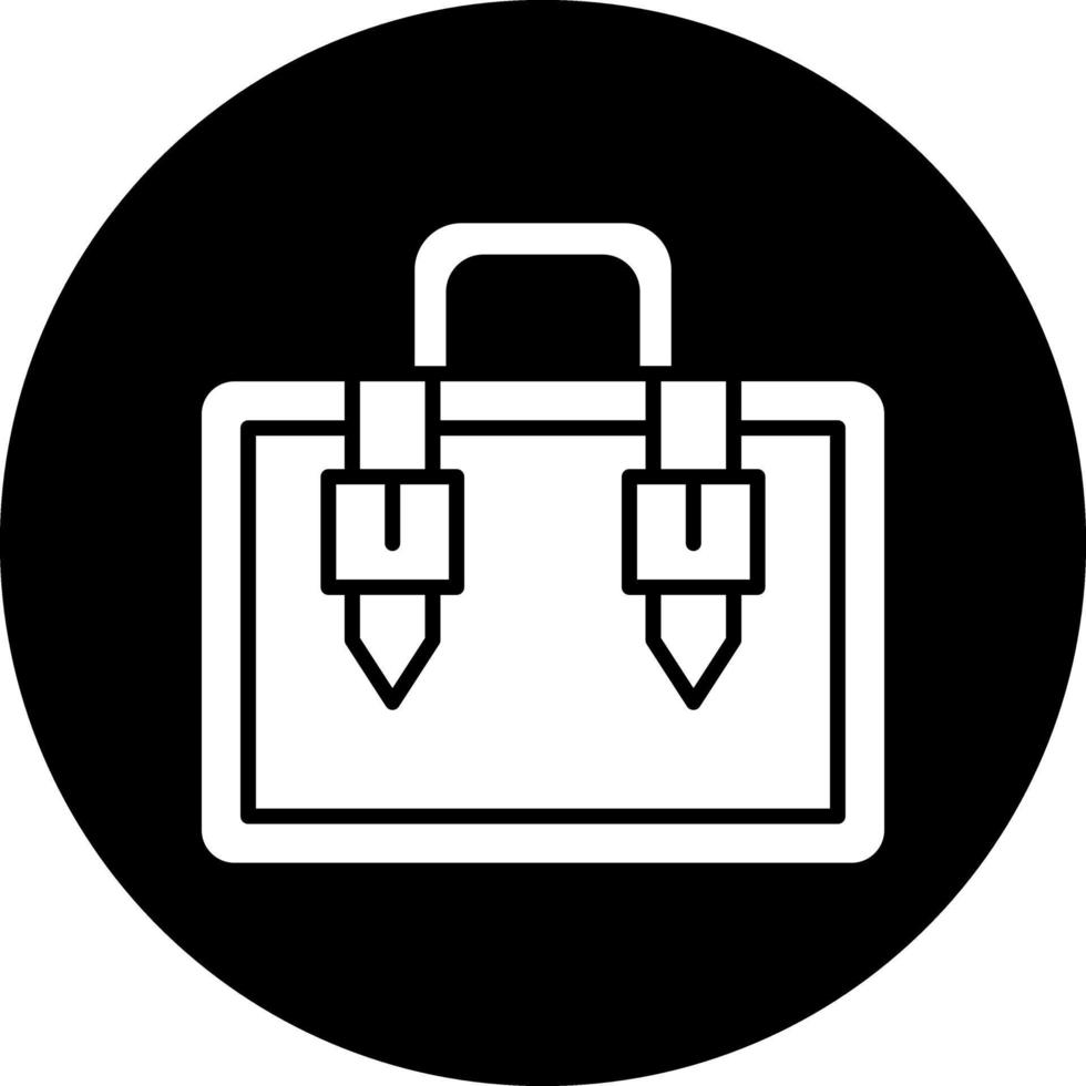 conception d'icône de vecteur de porte-documents
