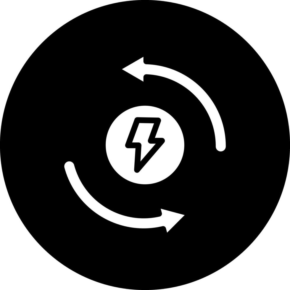 conception d'icône de vecteur d'énergie
