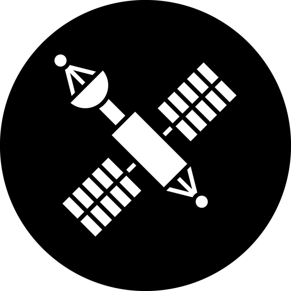 conception d'icône de vecteur satellite