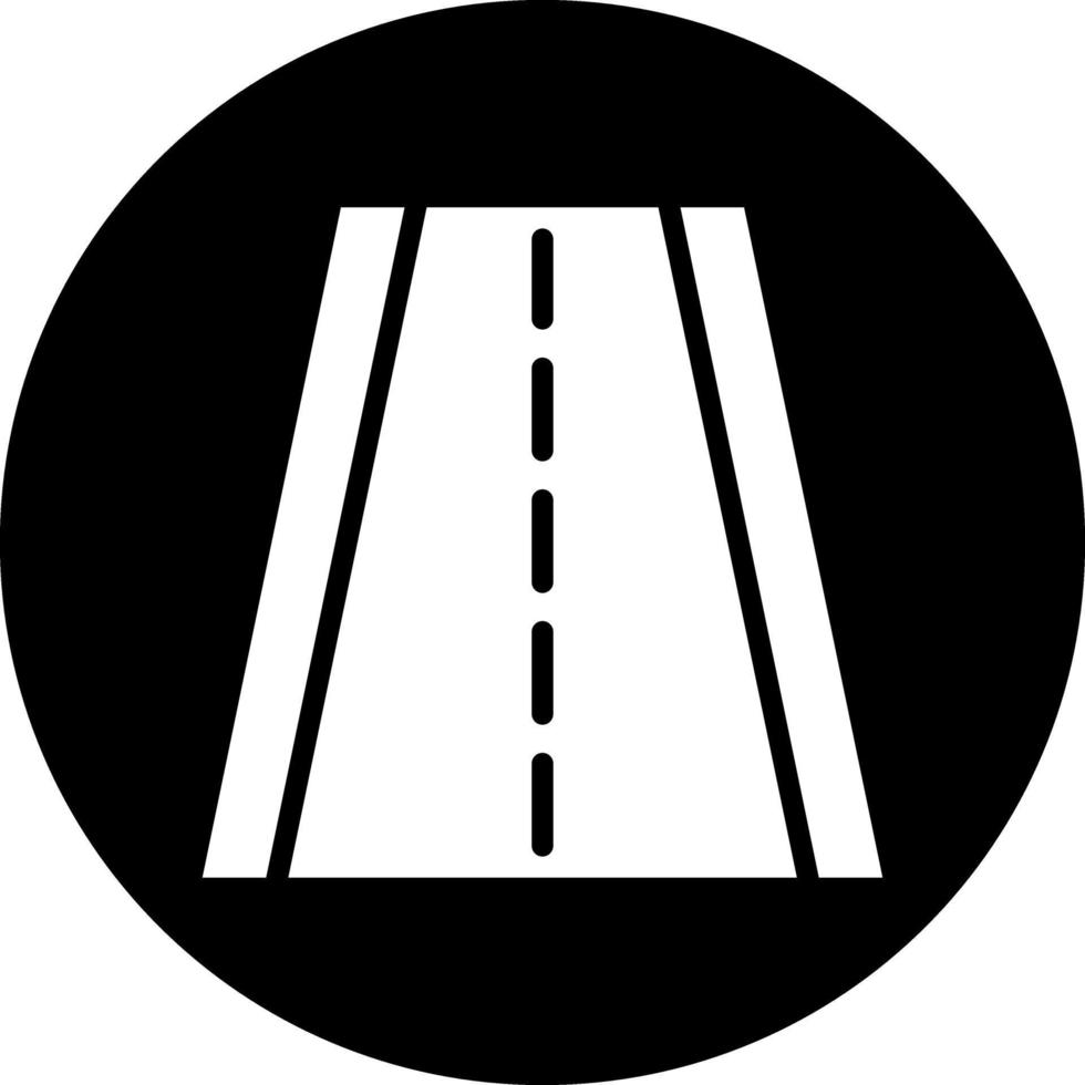 conception d'icône de vecteur d'autoroute