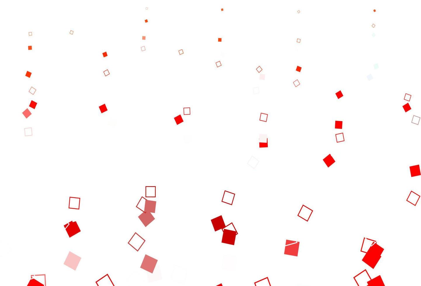 couverture vectorielle rouge clair avec style polygonal. vecteur