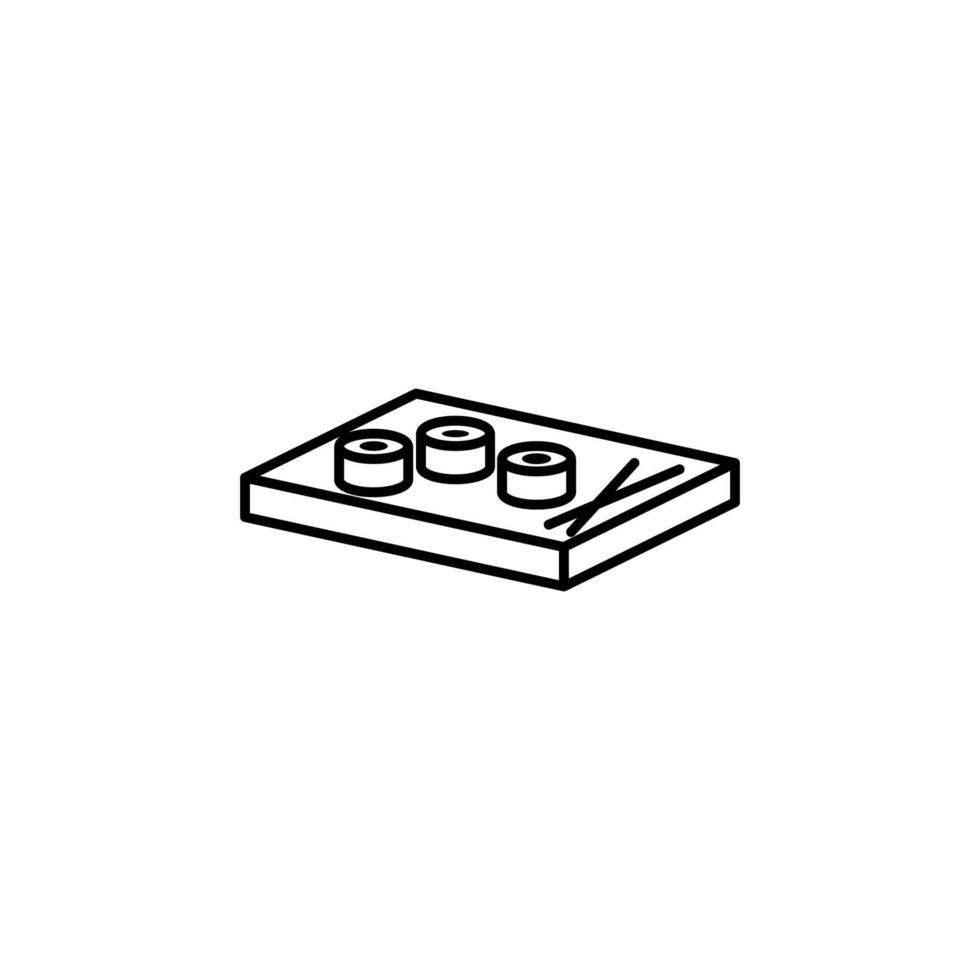 Rouleaux vecteur icône illustration