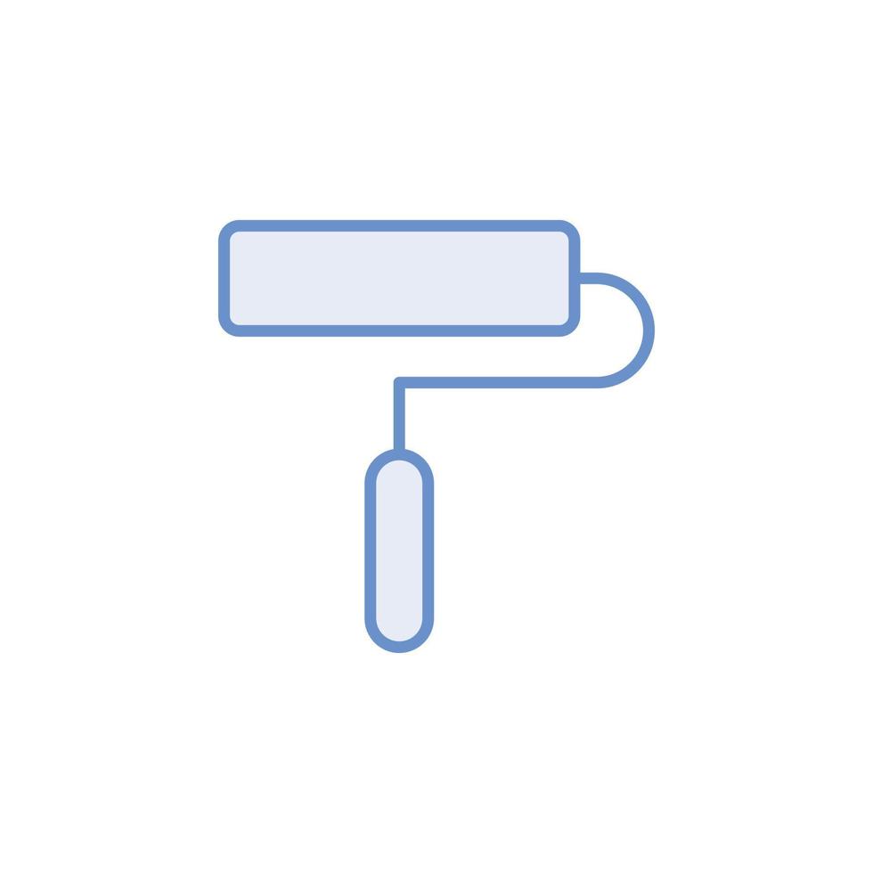 rouleau brosse icône vecteur pour site Internet, ui essentiel, symbole, présentation