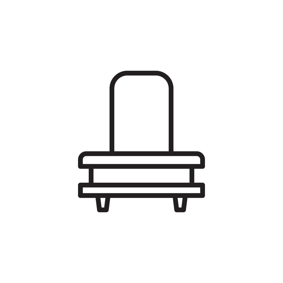 table icône vecteur pour site Internet, ui essentiel, symbole, présentation