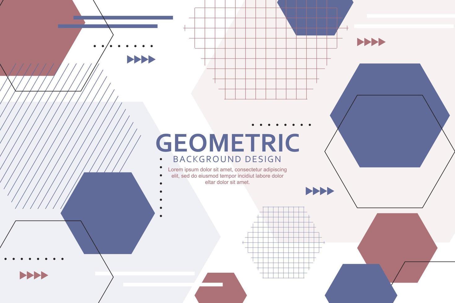 géométrique Contexte avec abstrait polygonal formes vecteur