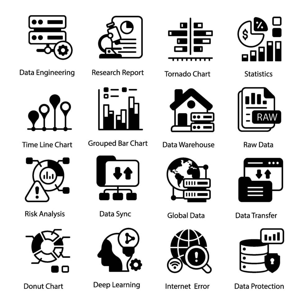 données commerciales et infographiques vecteur