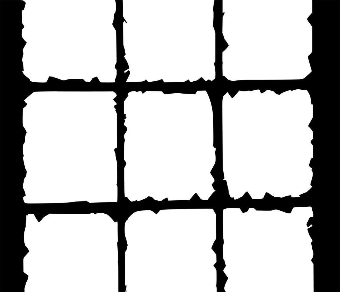 vecteur silhouette de fenêtre sur blanc Contexte