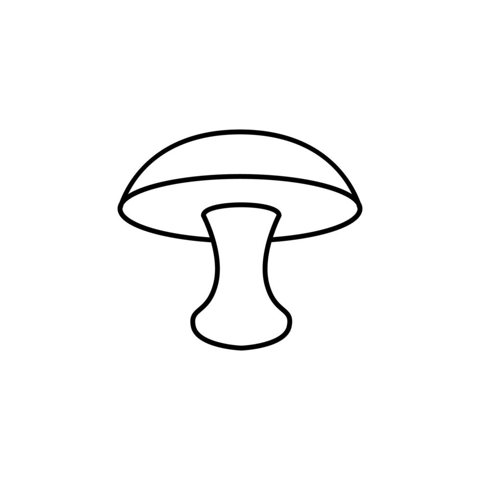 champignon vecteur icône illustration