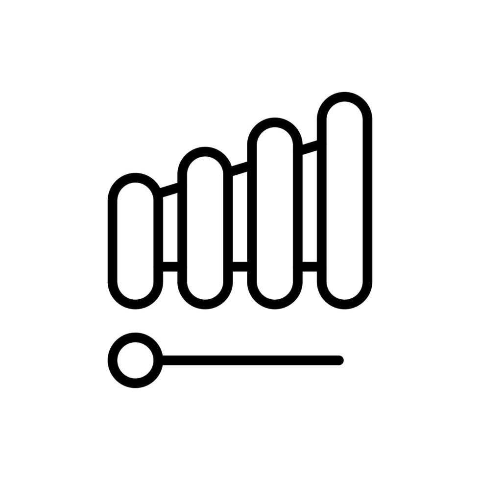 musical instrument, jouet vecteur icône illustration