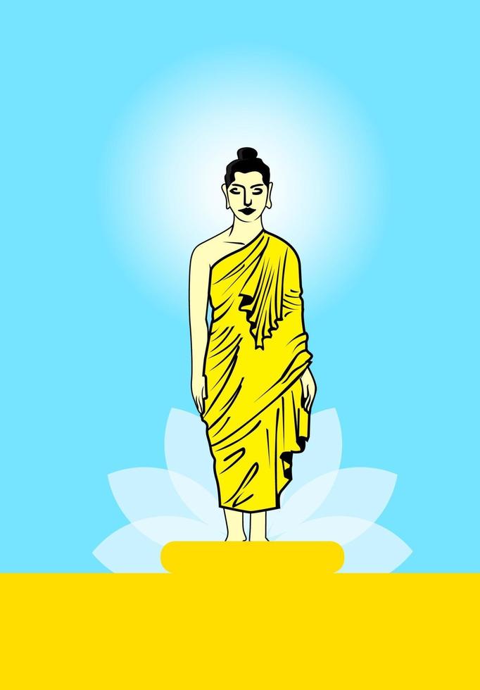 conception de vecteur de Bouddha