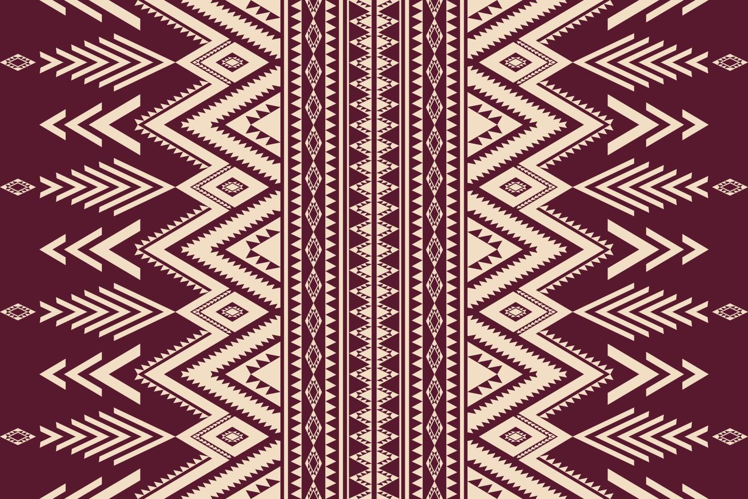 aztèque navajo géométrique verticale modèle. sud-ouest navajo géométrique forme sans couture modèle Contexte. ethnique géométrique modèle utilisation pour tissu, textile, Accueil décoration éléments, tapisserie. vecteur