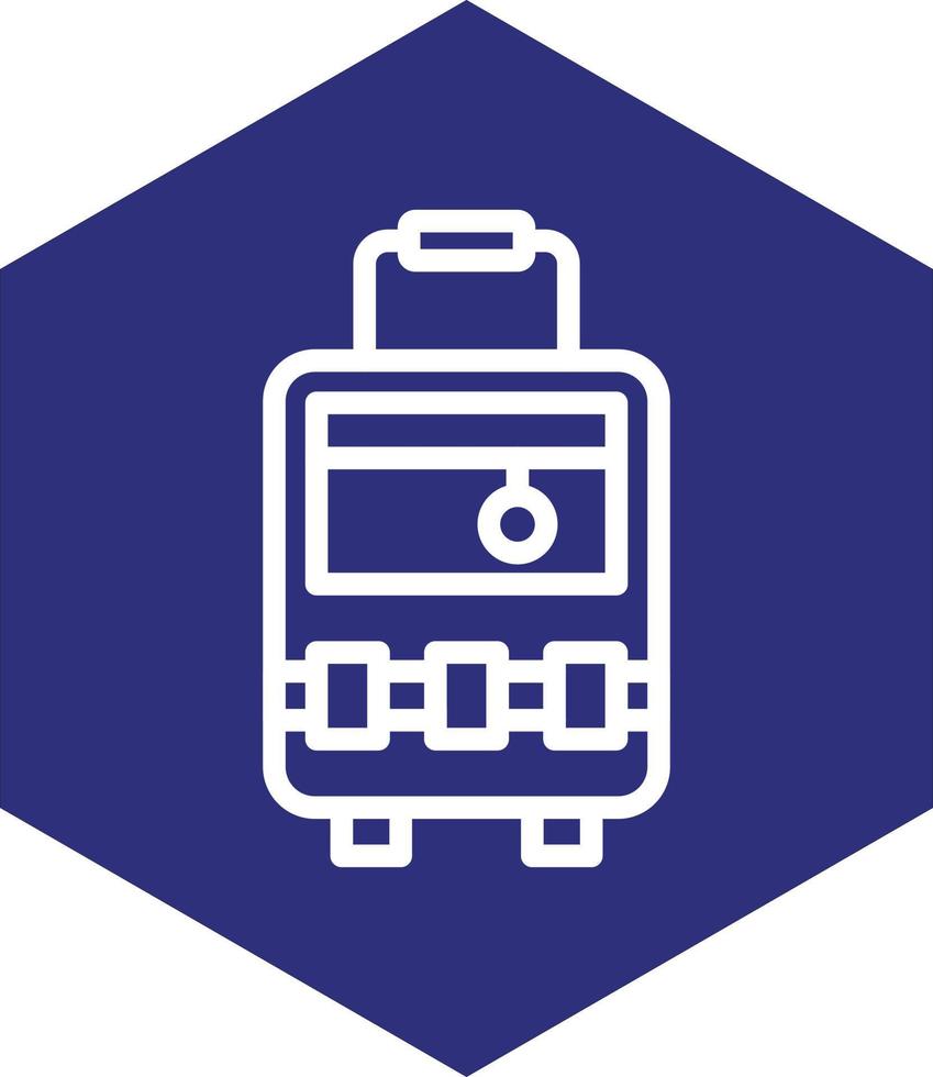 conception d'icône de vecteur de bagages