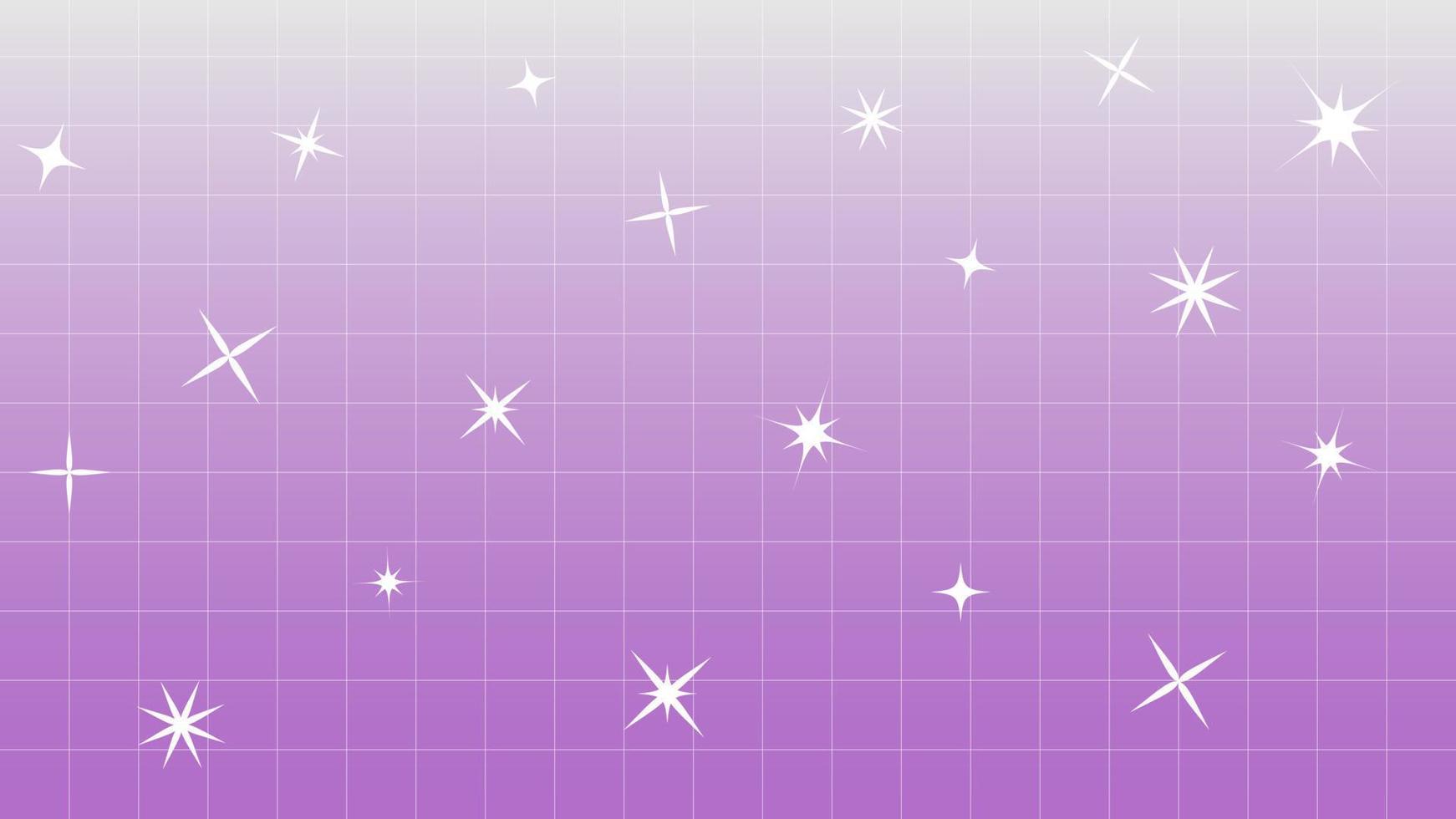 retrowave violet Contexte avec étoiles, bannière, imprimer, fond d'écran, abstrait arrière-plan, vecteur illustration