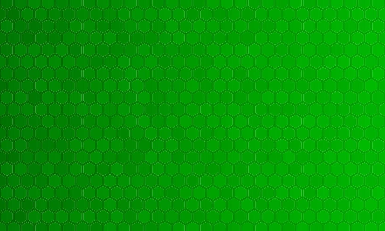géométrique vert abstrait Contexte avec hexagones. vecteur