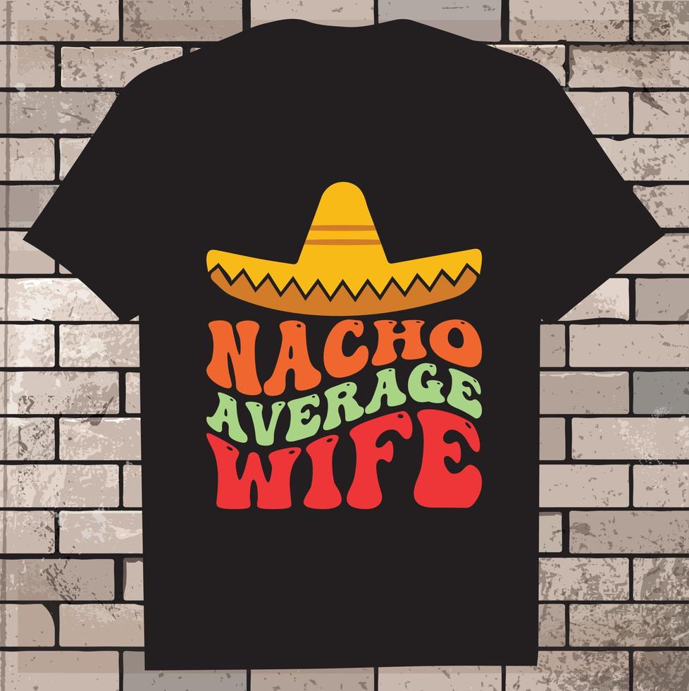 cinco de mayo T-shirt conception, icône, illustration, graphique vecteur