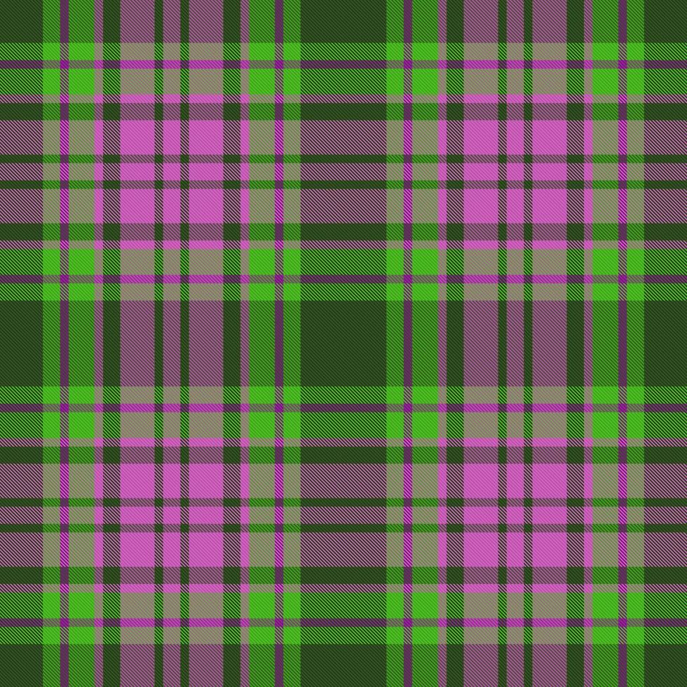 plaid tartan Contexte. vérifier modèle textile. vecteur sans couture texture tissu.