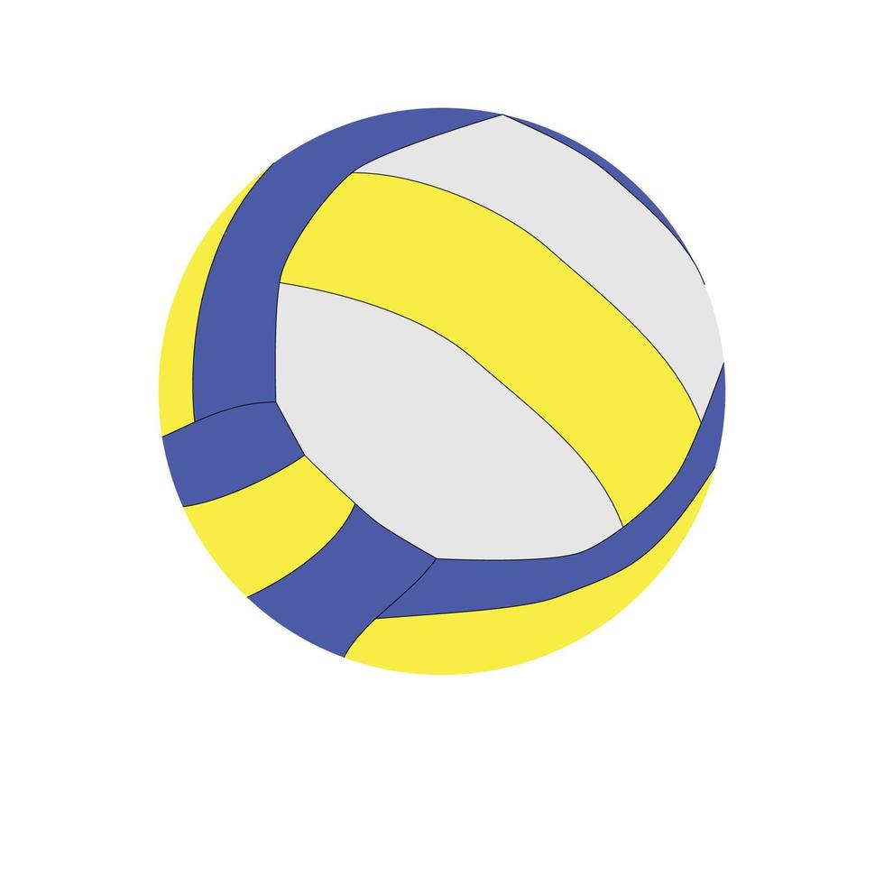 volley-ball sport Balle vecteur