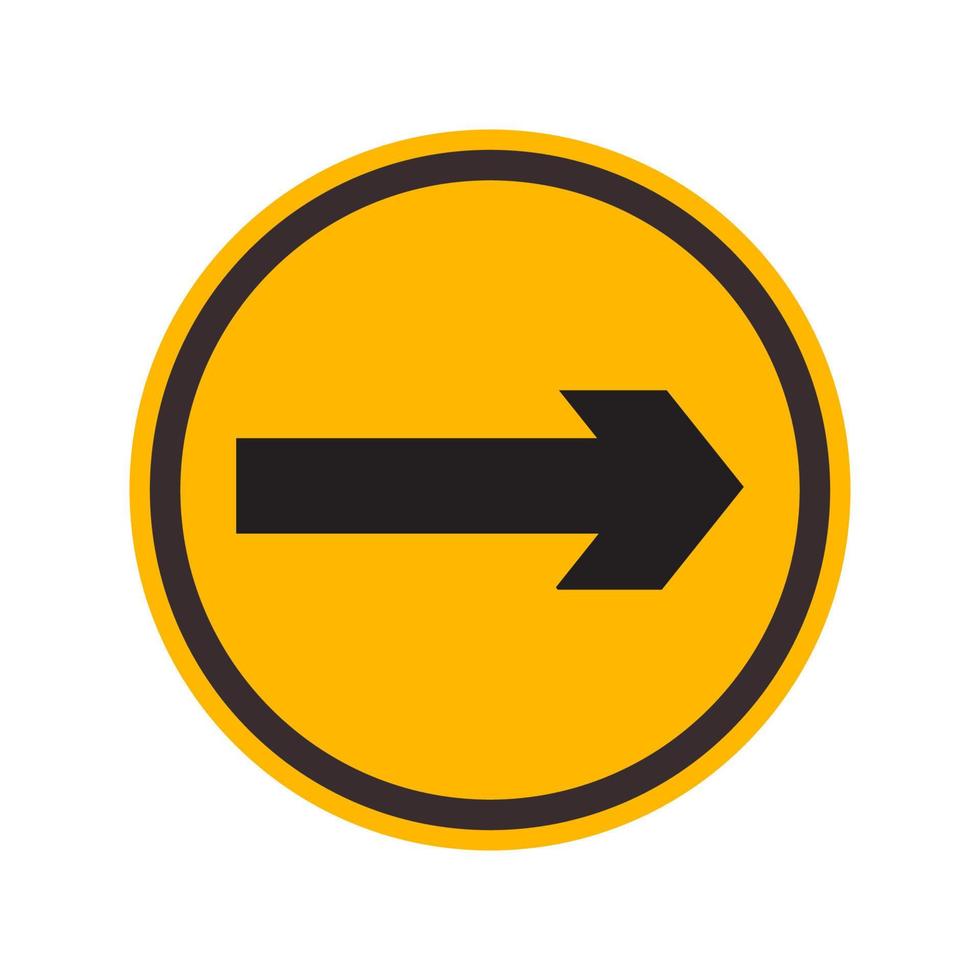 route circulation signe. procéder droit. vecteur illustration isolé sur blanc Contexte