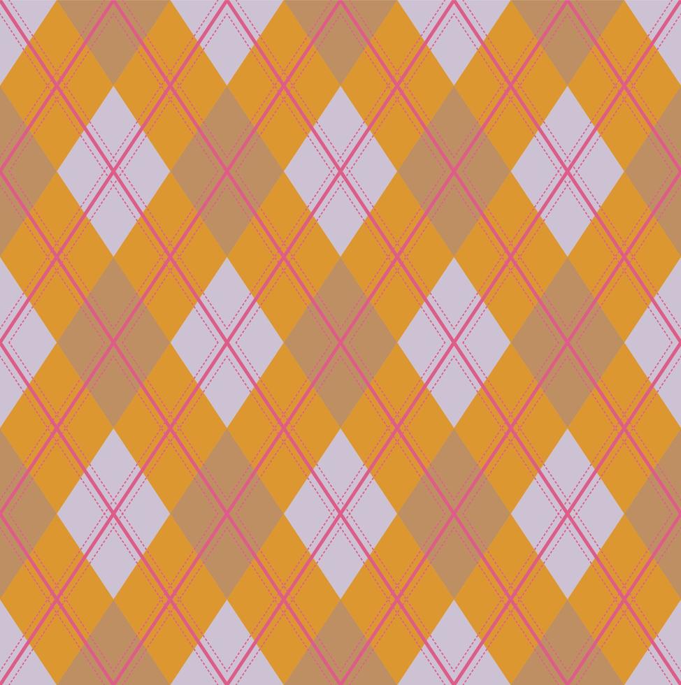 vecteur de motif argyle, géométrique, arrière-plan, tricot classique, plaid