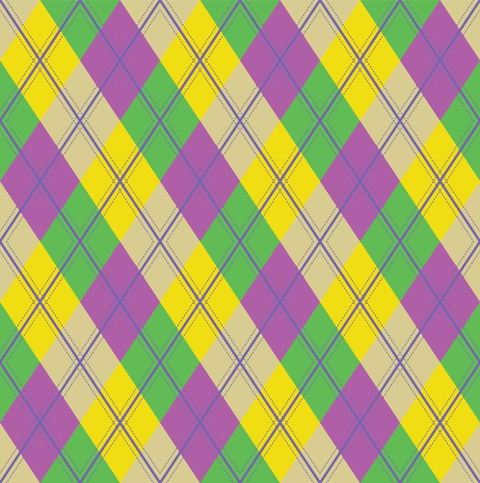 vecteur de motif argyle, géométrique, arrière-plan, tricot classique, plaid