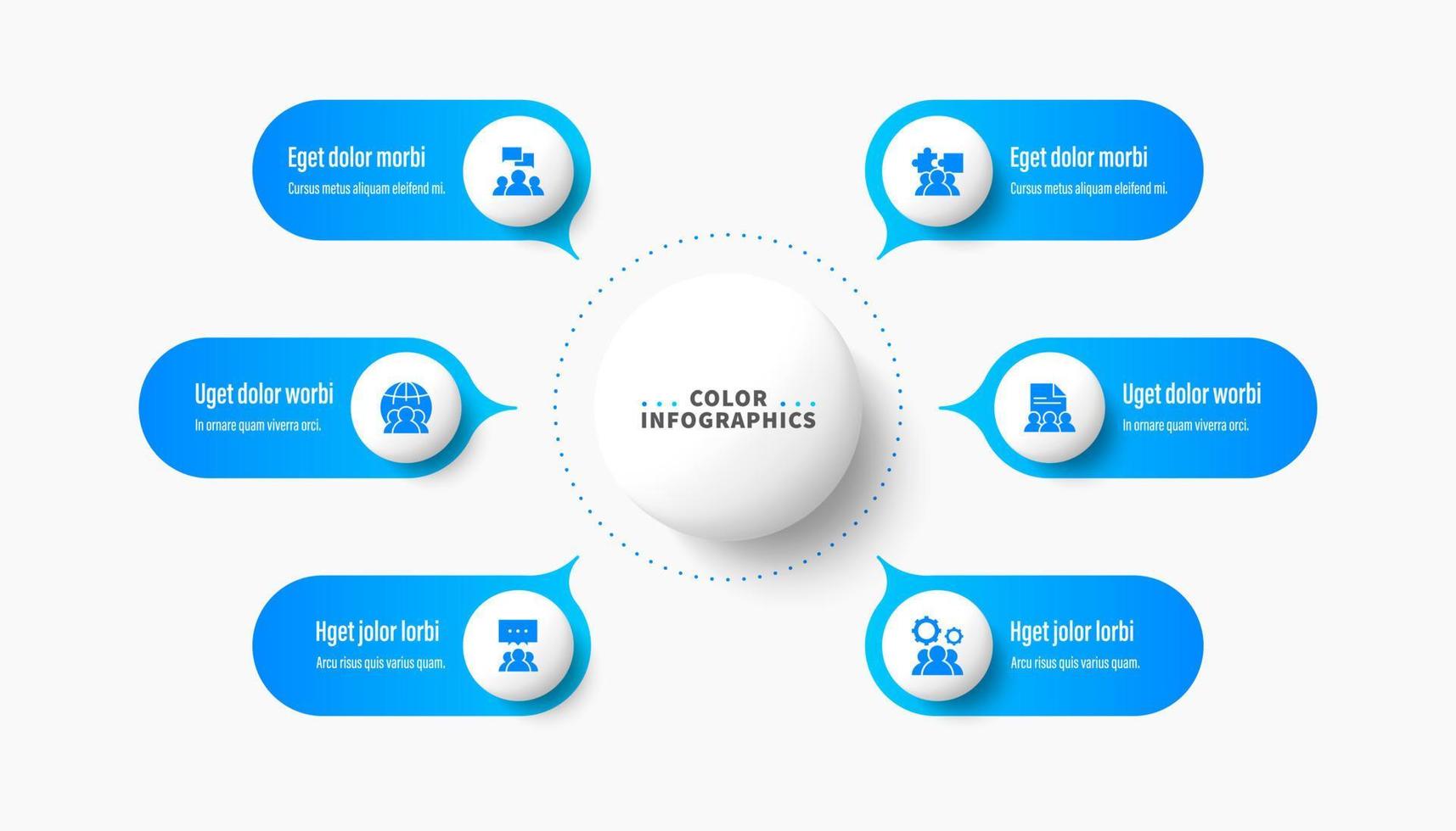 infographie diagramme page modèle avec quatre pas ou paramètres, le schème de le processus. eps dix vecteur