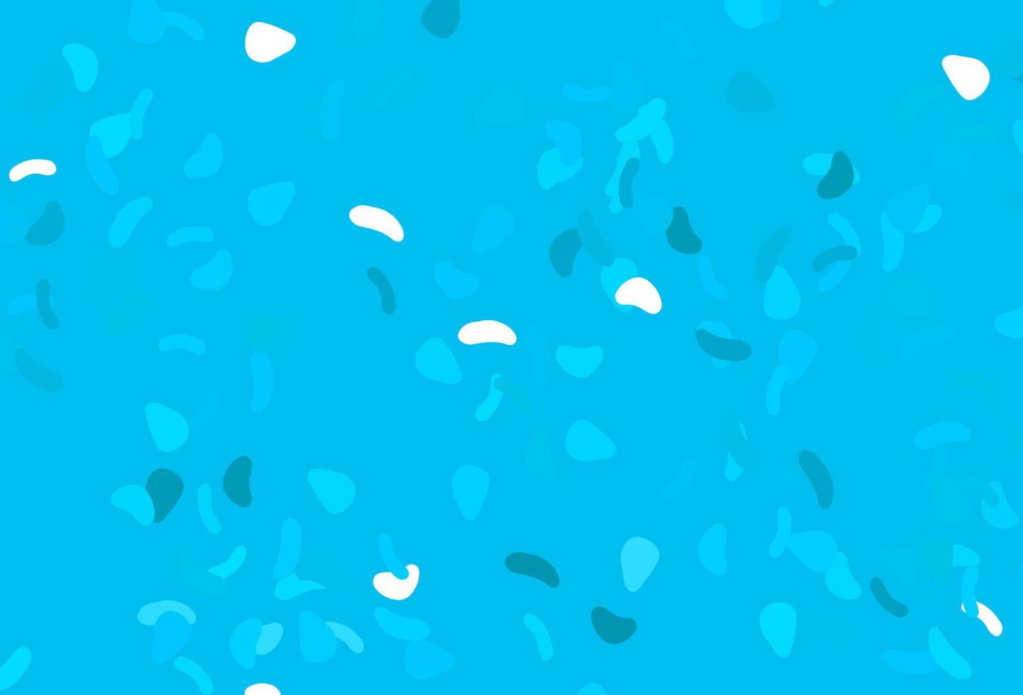 motif vectoriel bleu clair avec des formes chaotiques.