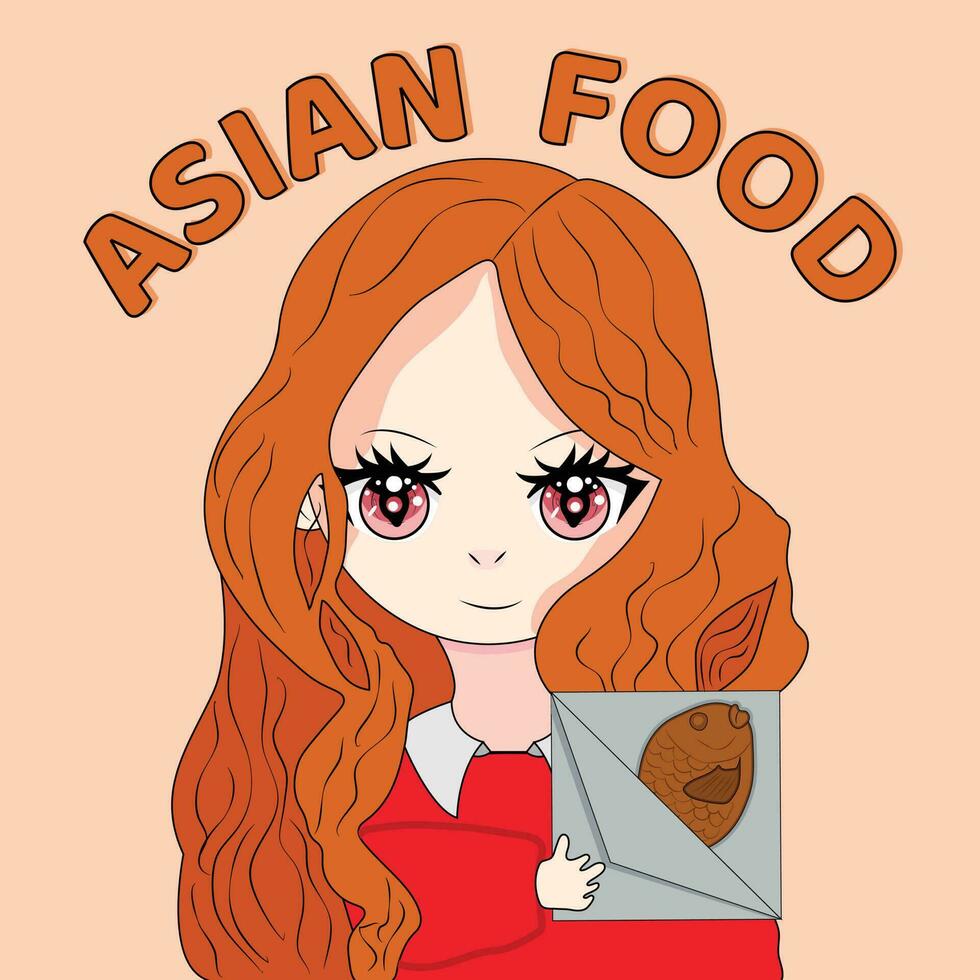 asiatique nourriture Contexte. asiatique nourriture affiche. asiatique nourriture Cadre menu restaurant. vecteur illustration