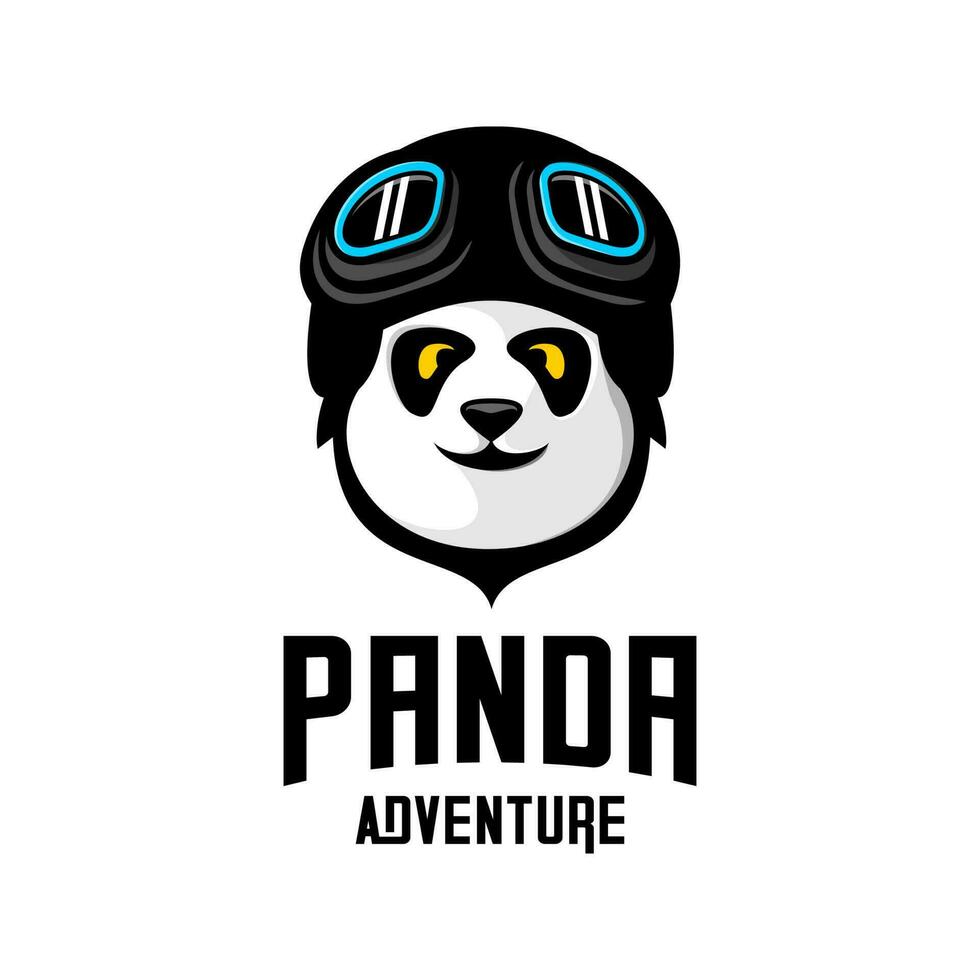 Panda aventure vecteur