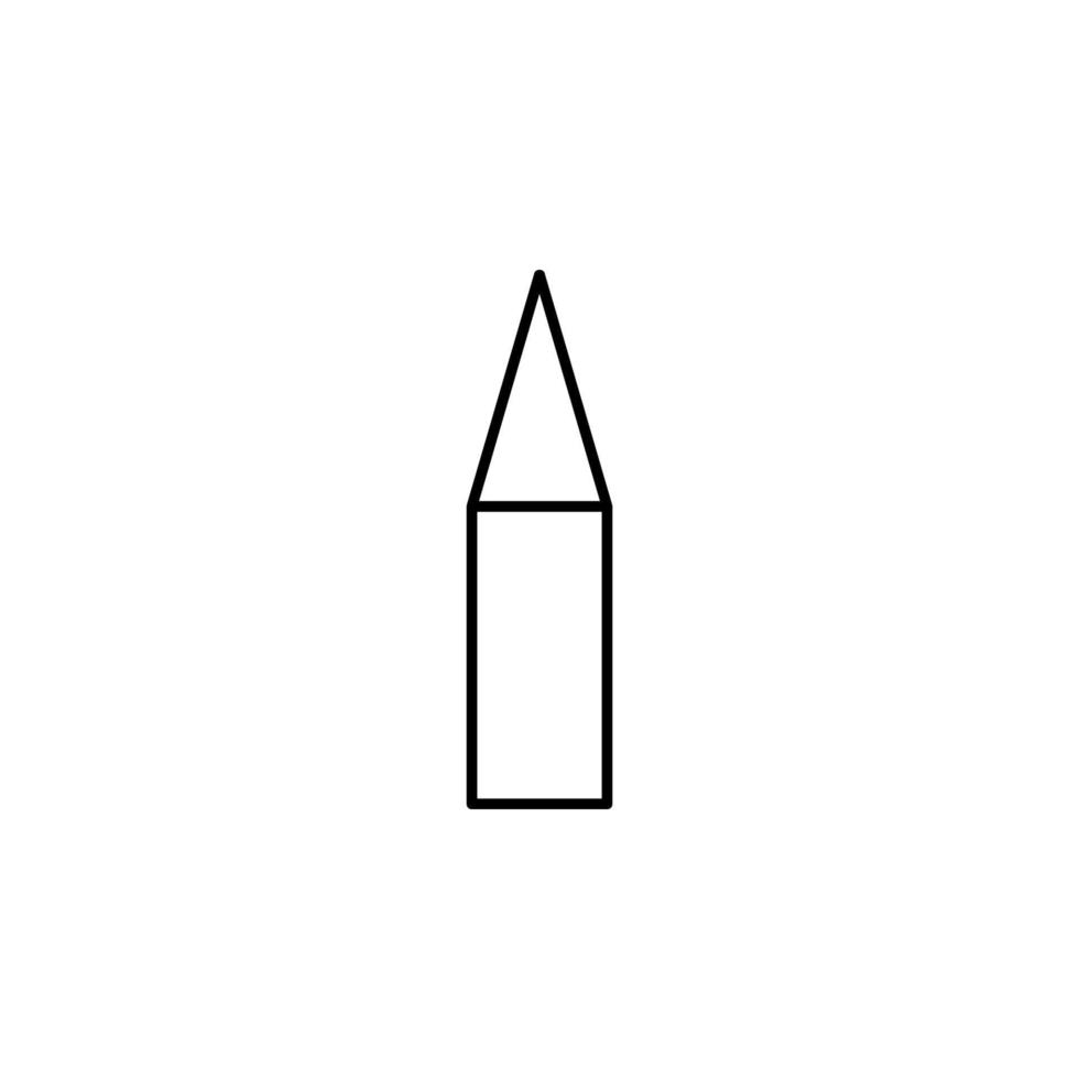 crayon vecteur icône illustration
