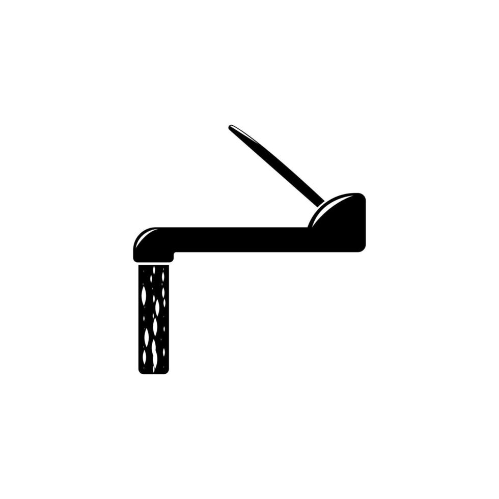 l'eau robinet vecteur icône illustration
