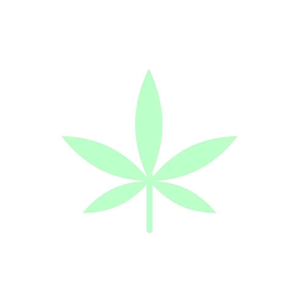 marijuana, plante vecteur icône