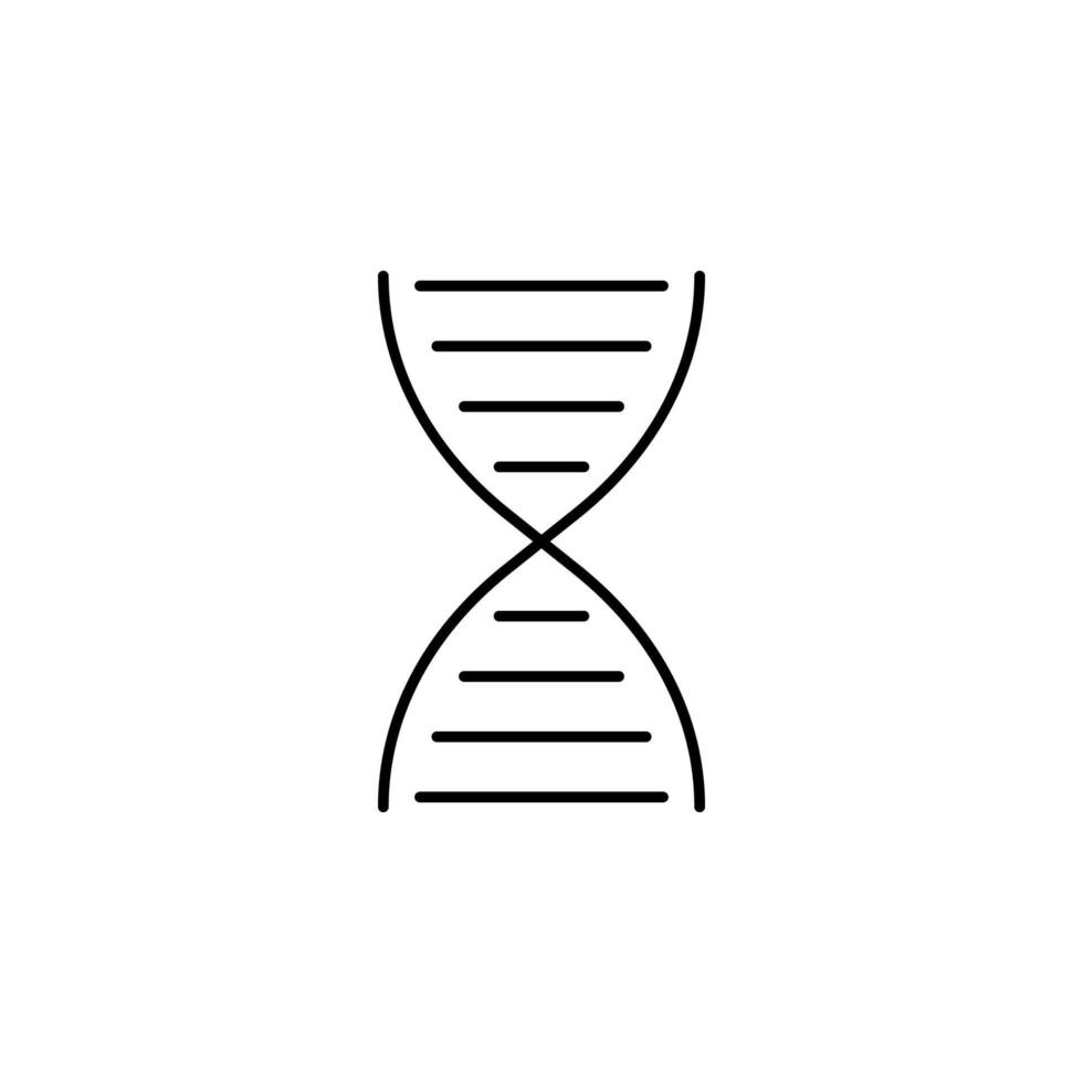 ADN vecteur icône illustration